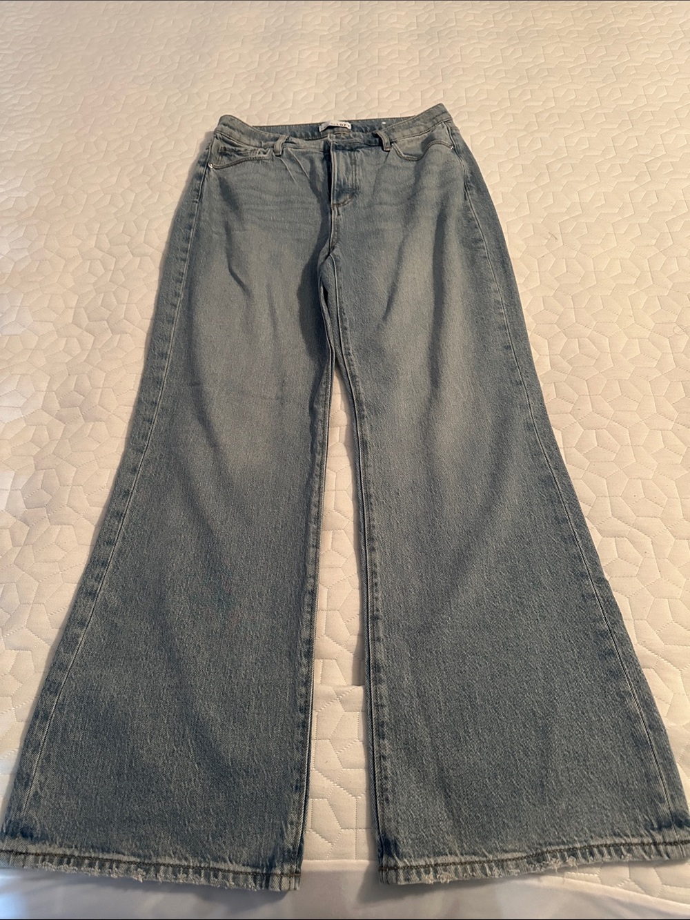 Loft Wide Leg Women's Jeans in Light Blue